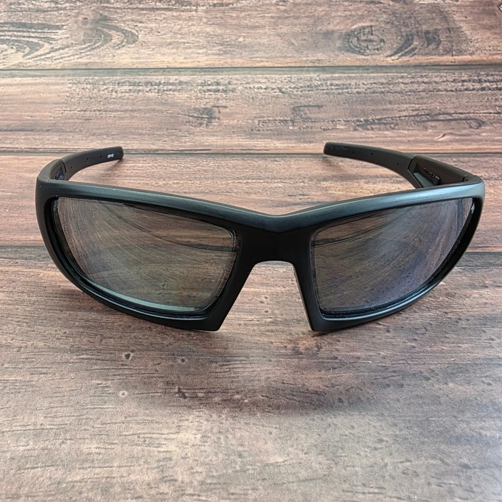 DVX Wiley X Static Sunglasses Black Safety Glasses Z87-2+ Mens Sport Wrap *READ